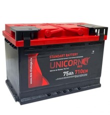 Аккумуляторная батарея UNICORN RED 75 Ah (0) 6СТ-75 (075 121 К11 UR)